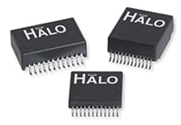 HALO Electronics Gigabit PoE/PoE+/PoE++ Ethernet Transformers